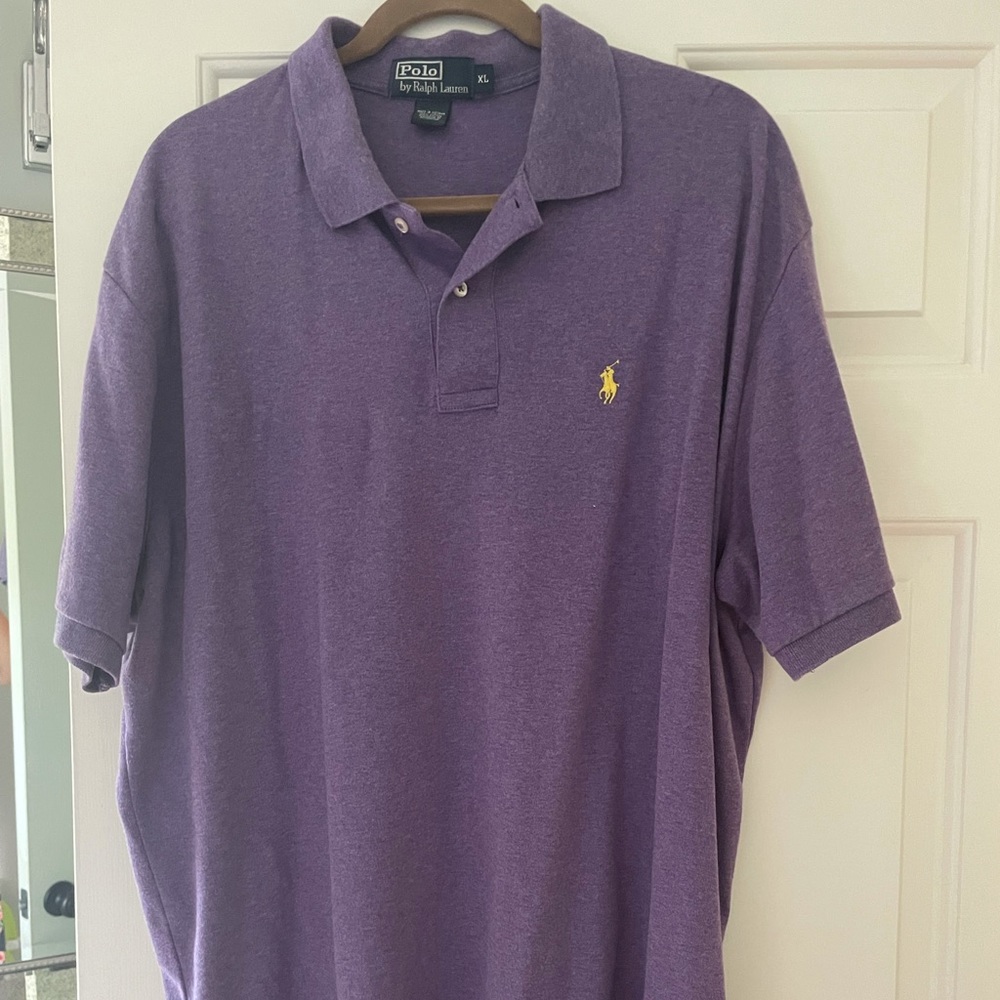 Polo Ralph Lauren Men’s heather purple polo